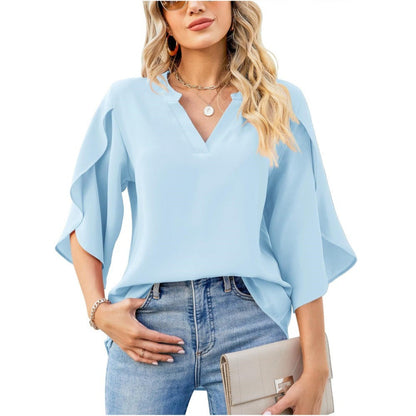 Celina – Elegante Bluse mit Schmetterlingsärmeln