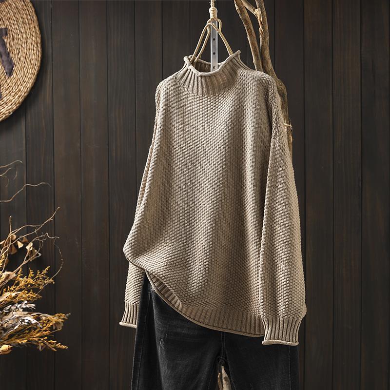 CAVALLO - Waffelstrick pullover