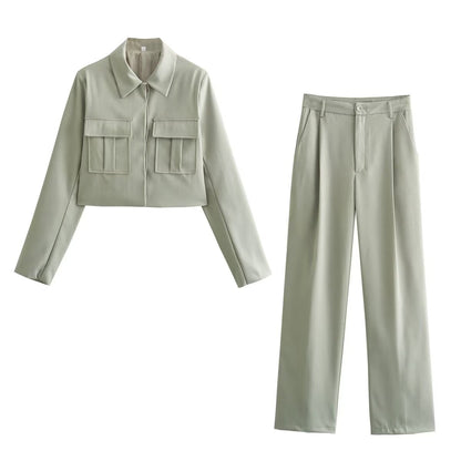 Émilienne – Ensemble Tailleur Moderne