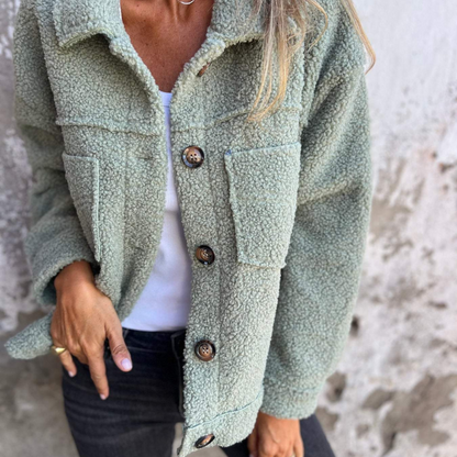 Amandine – Veste en Mouton Douillet