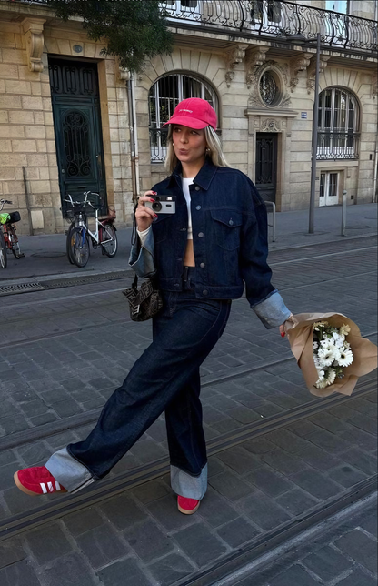 Isaline – Ensemble Denim Oversize
