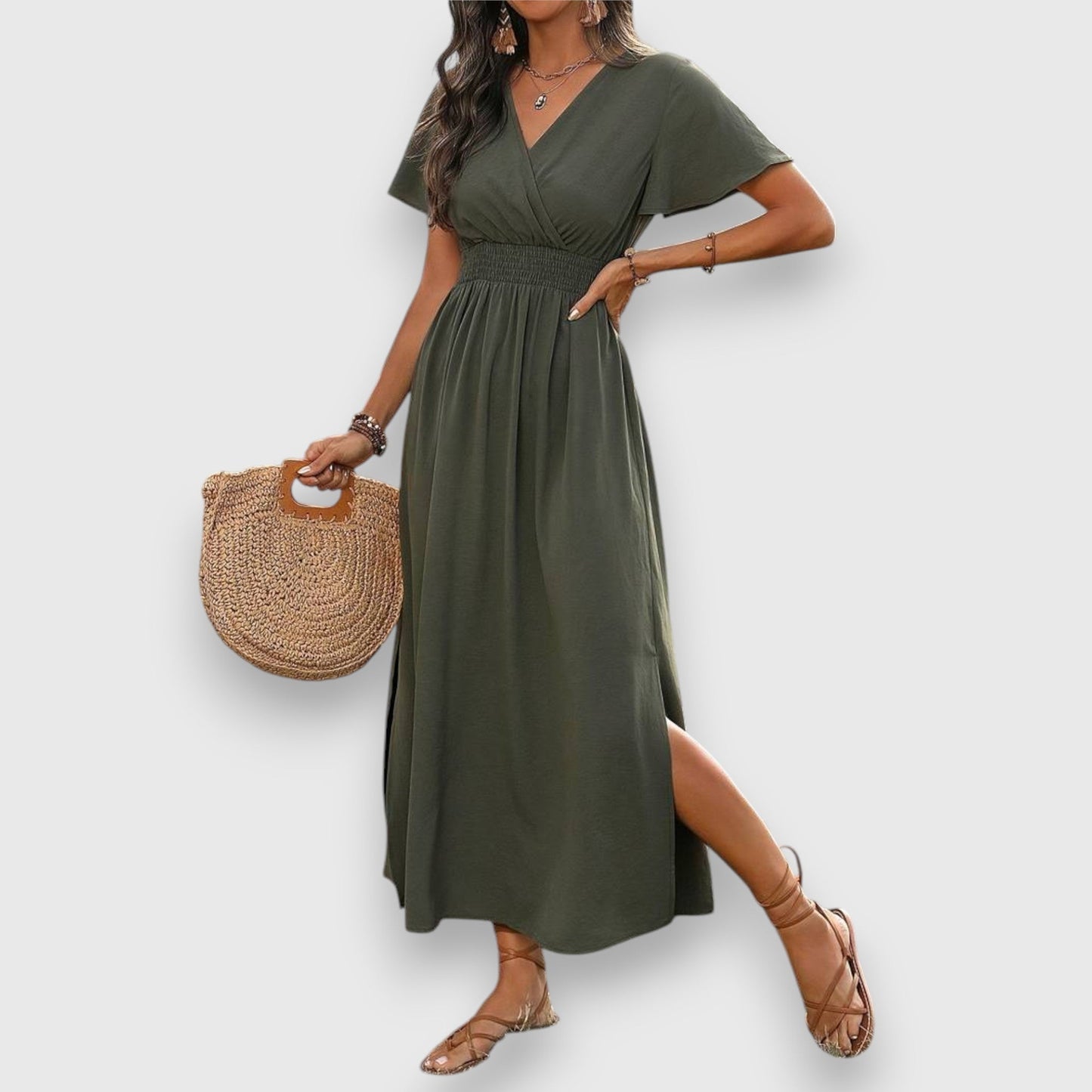 Bianca – Robe fluide chic