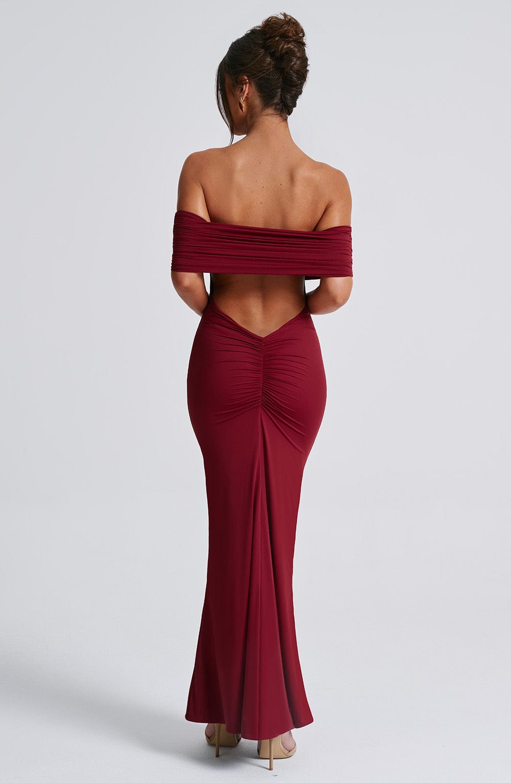 Noémie – Robe Longue Épaules Dénudées