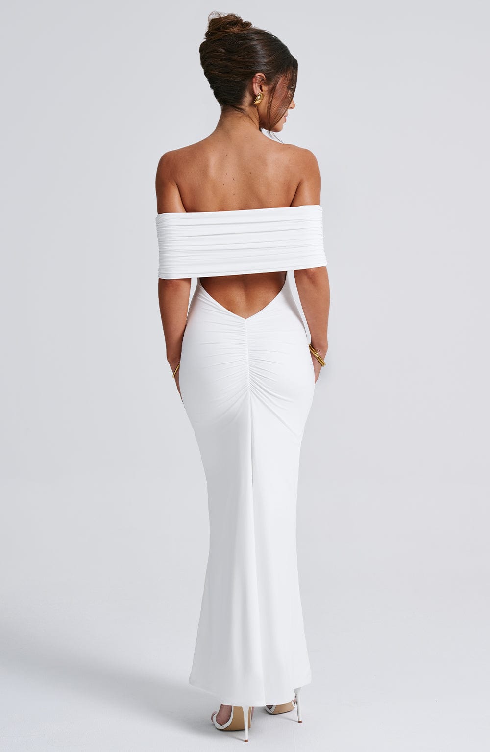 Noémie – Robe Longue Épaules Dénudées