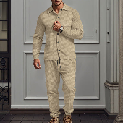 CAVALLO - Jacquard-Lapel-Zweiteiler-Set
