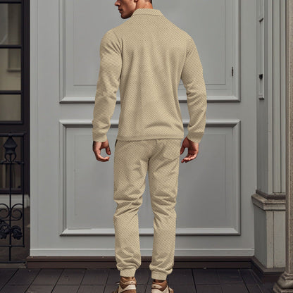 CAVALLO - Jacquard-Lapel-Zweiteiler-Set