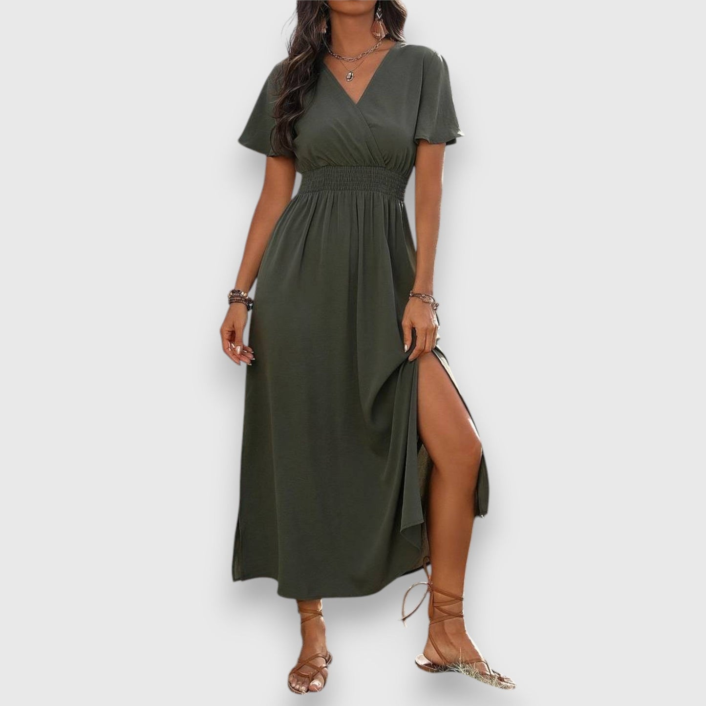 Bianca – Robe fluide chic