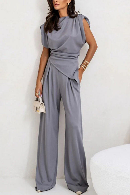 Eléna – Drapierter Jumpsuit