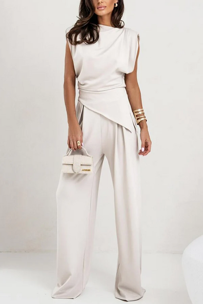 Eléna – Drapierter Jumpsuit