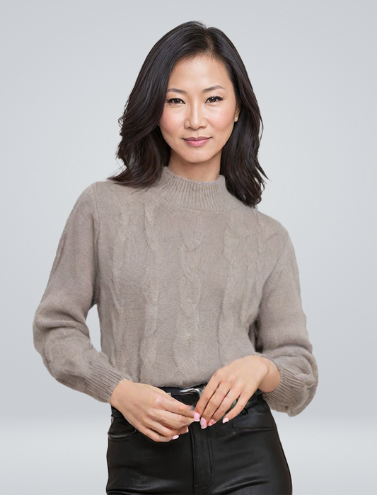 Éloïse – Pull Torsadé Douillet
