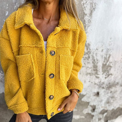 Amandine – Veste en Mouton Douillet