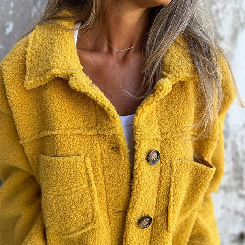 Amandine – Veste en Mouton Douillet