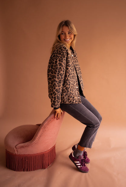 Élodie – Leopardenjacke