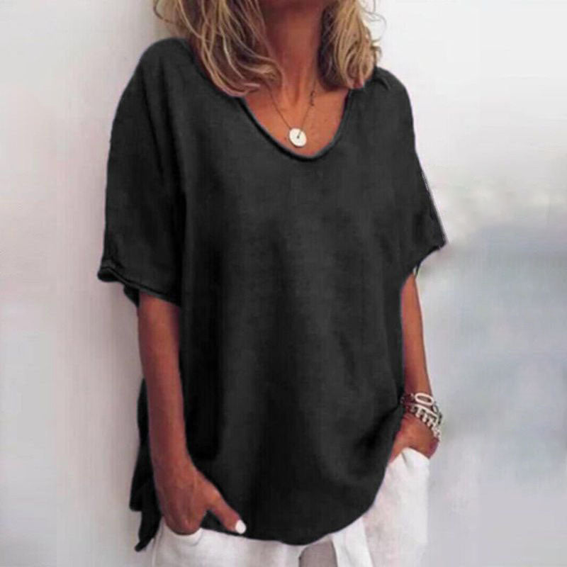 Anna - Bequeme Lockere Bluse