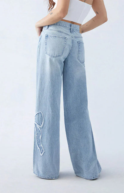 Celeste – Jean Oversize Brodé