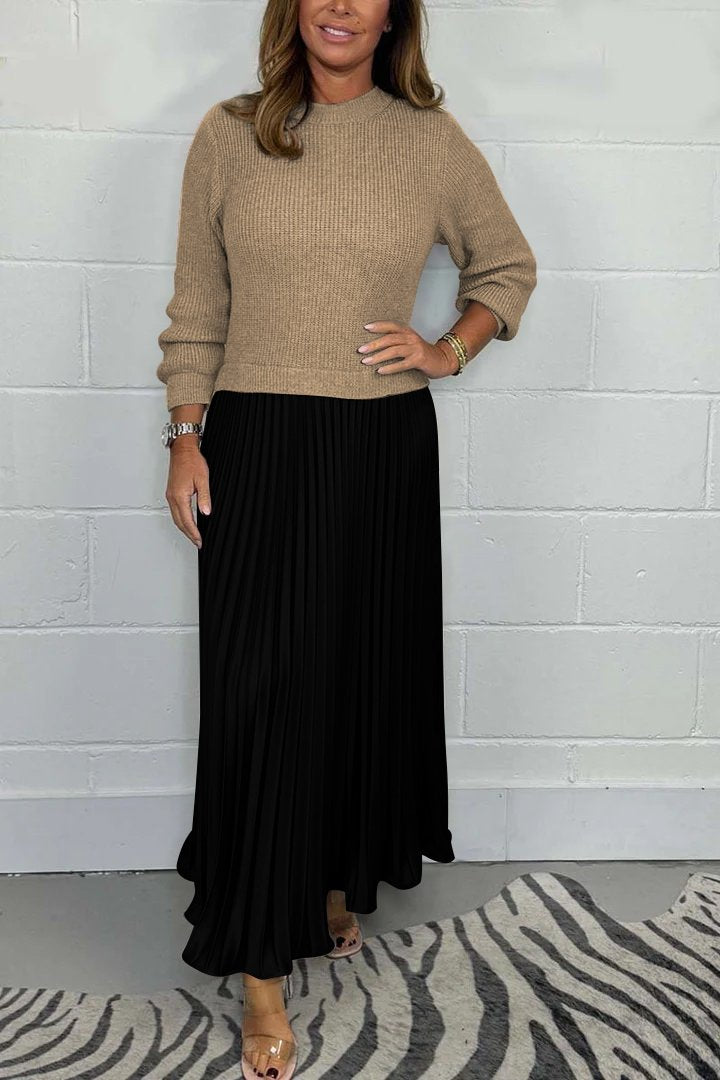 CAVALLO - Langer Pullover mit Faltenrock