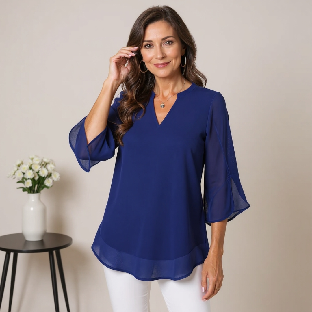 LUNE – Effortless Grace Blouse
